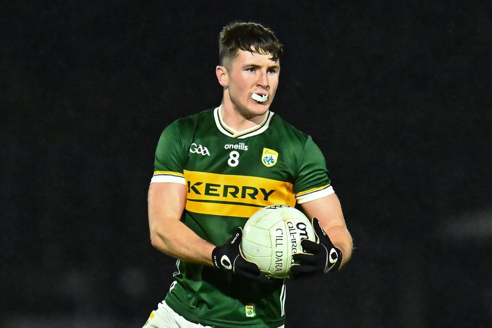 Liam Smith of Glenbeigh/Glencar will start at midfield for Kerry against Clare in the McGrath Cup Group 1 game in Clarecastle on Tuesday evening